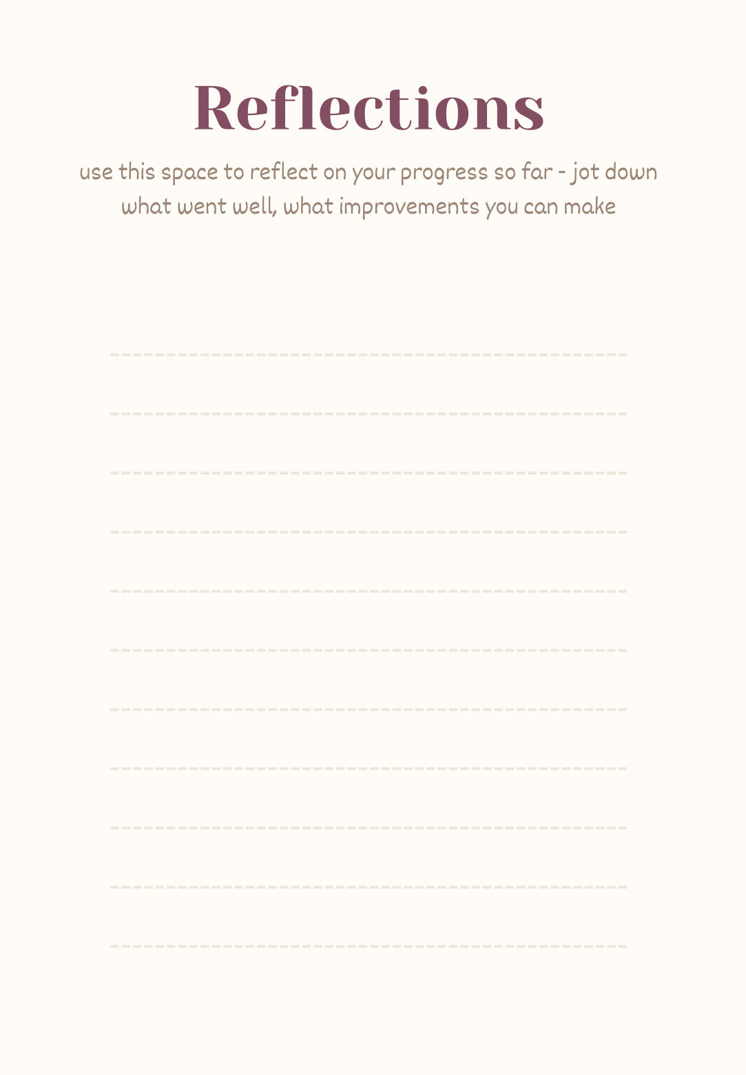 MY HIFDH PLANNER